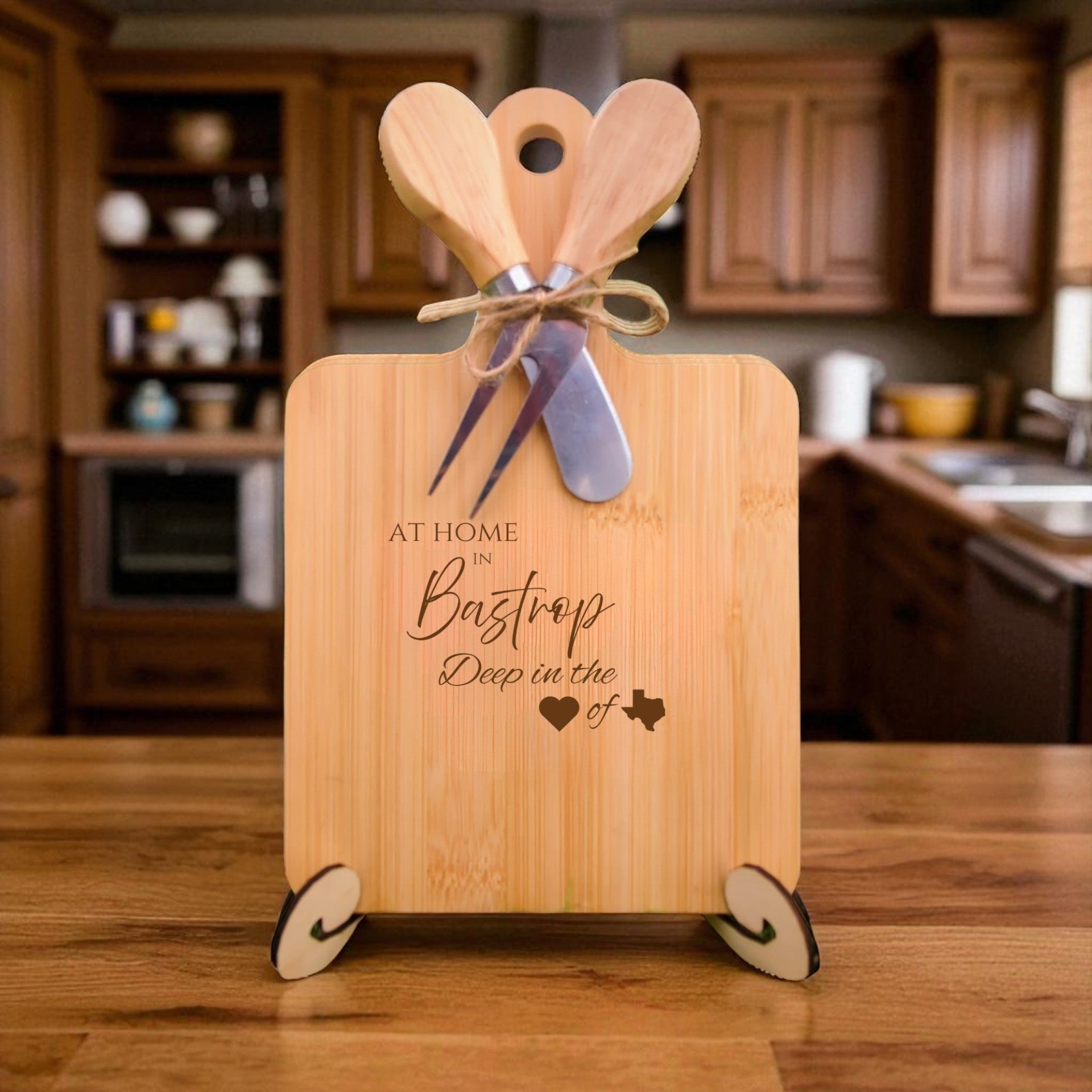 Bastrop Texas Home & Celebration Basket from The Texas Gift Company — view 2