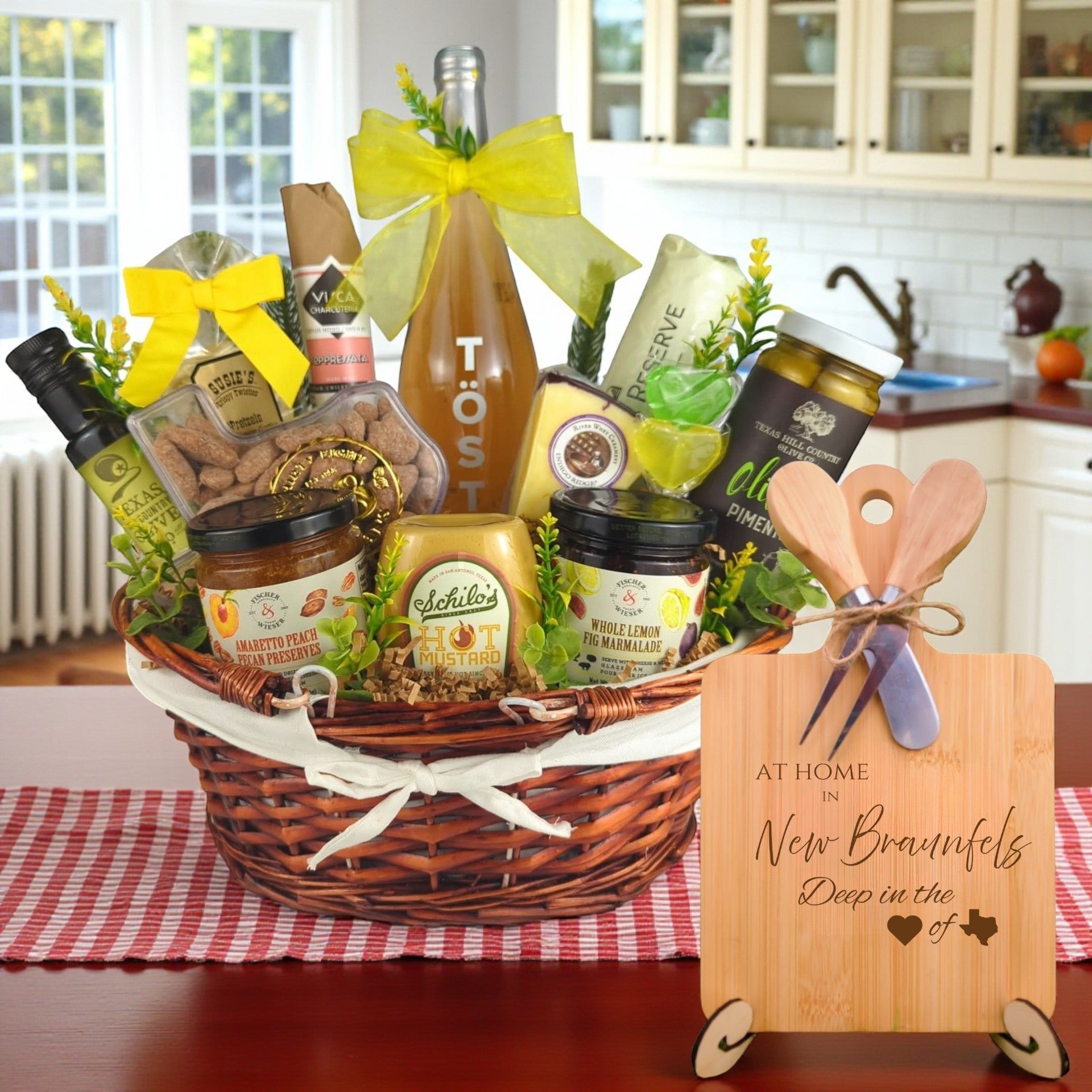 New Braunfels Home Tradition Gift Basket Texas from The Texas Gift Company