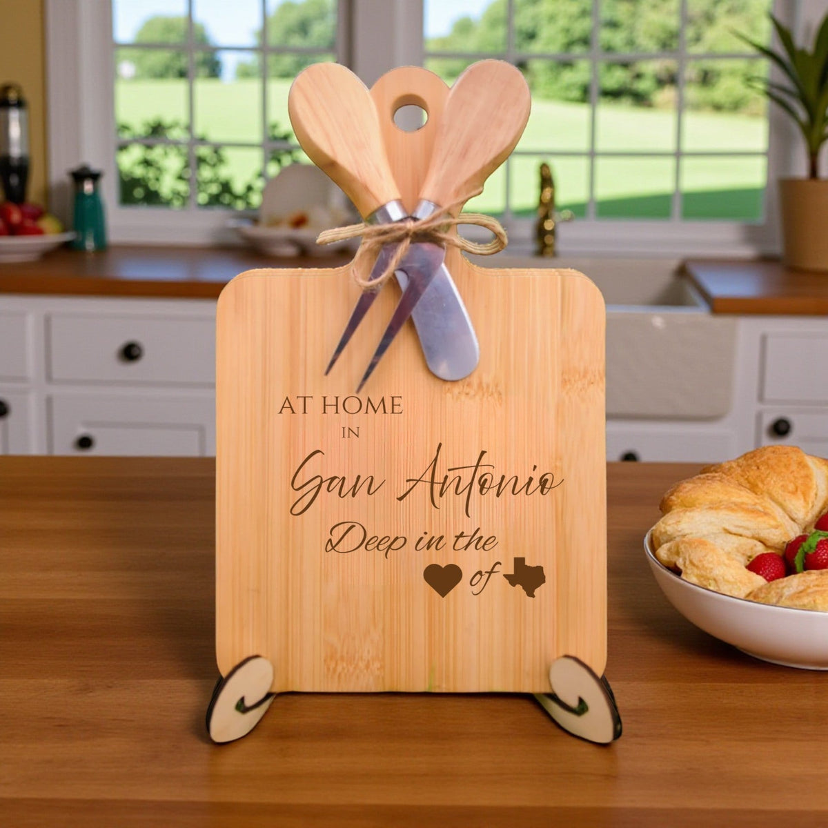 At Home In San Antonio Charcuterie Board from The Texas Gift Company
