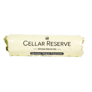 Cellar Reserve original wheat crackers packaged as a gourmet Texas food gift from The Texas Gift Company storefront