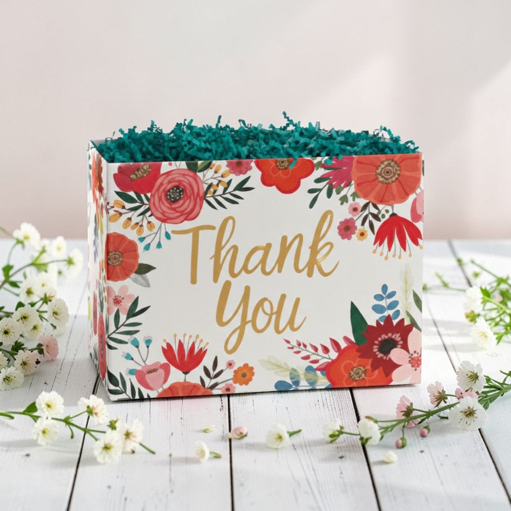 Design Your Own Garden of Gratitude Gift Basket Box
