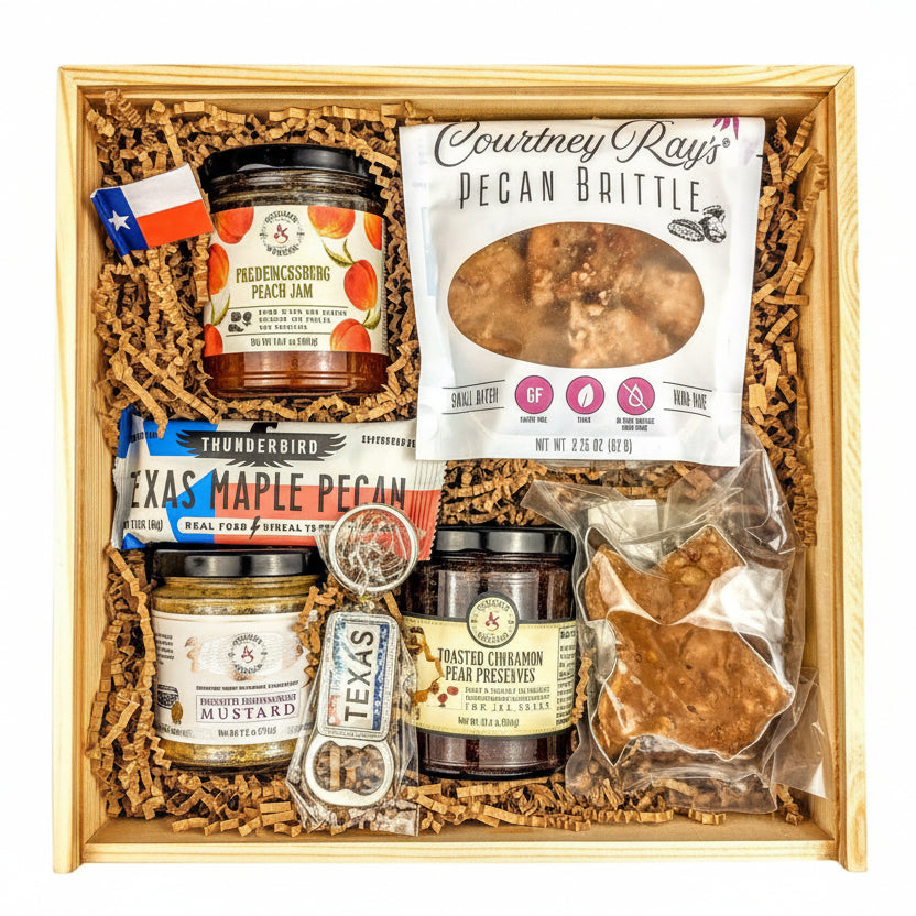 Hill Country Homestead Customized Texas Gift Box featured as a heritage-inspired Texas gift