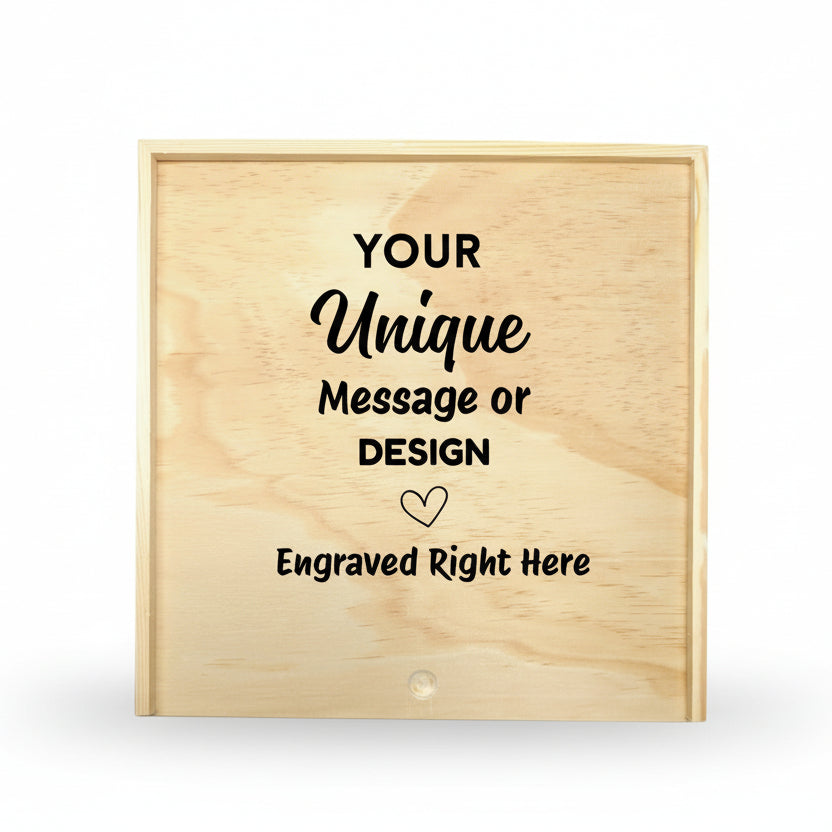 Hill Country Hugs for Mom personalized gift crate shown as a custom Texas keepsake for mom