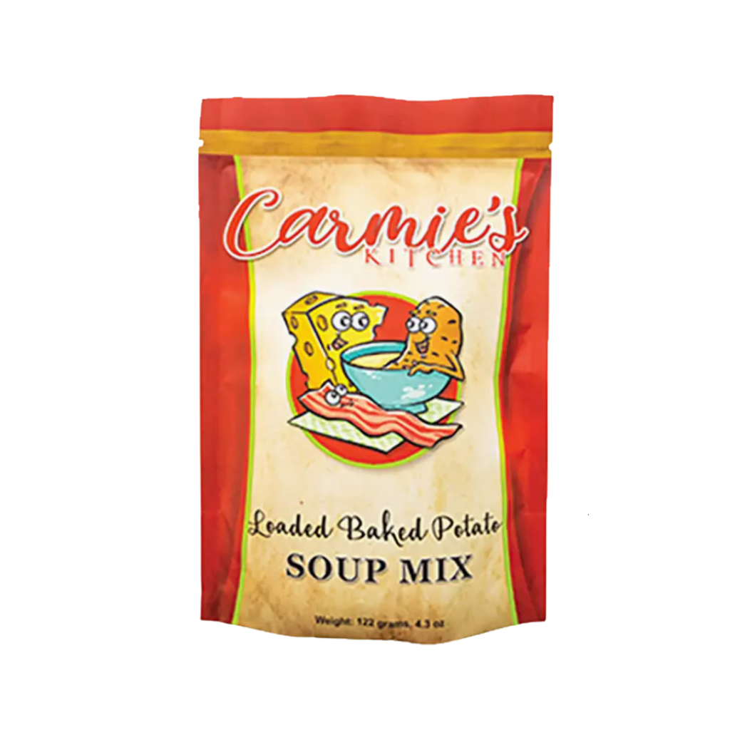 Loaded baked potato soup mix packaged as a comforting Texas cooking gift from The Texas Gift Company storefront