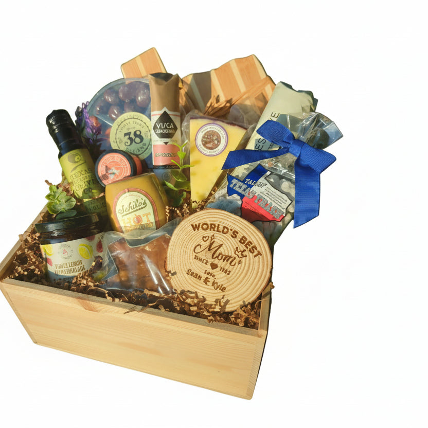 “Mom, We’re Awesome …” Mother’s Day Gift Box displayed as a lighthearted Texas Mother’s Day gift