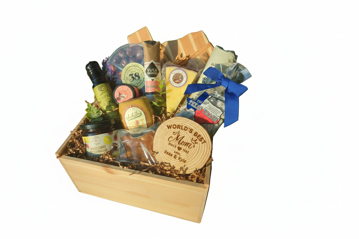 “Mom, We’re Awesome …” Mother’s Day Gift Box displayed as a lighthearted Texas Mother’s Day gift