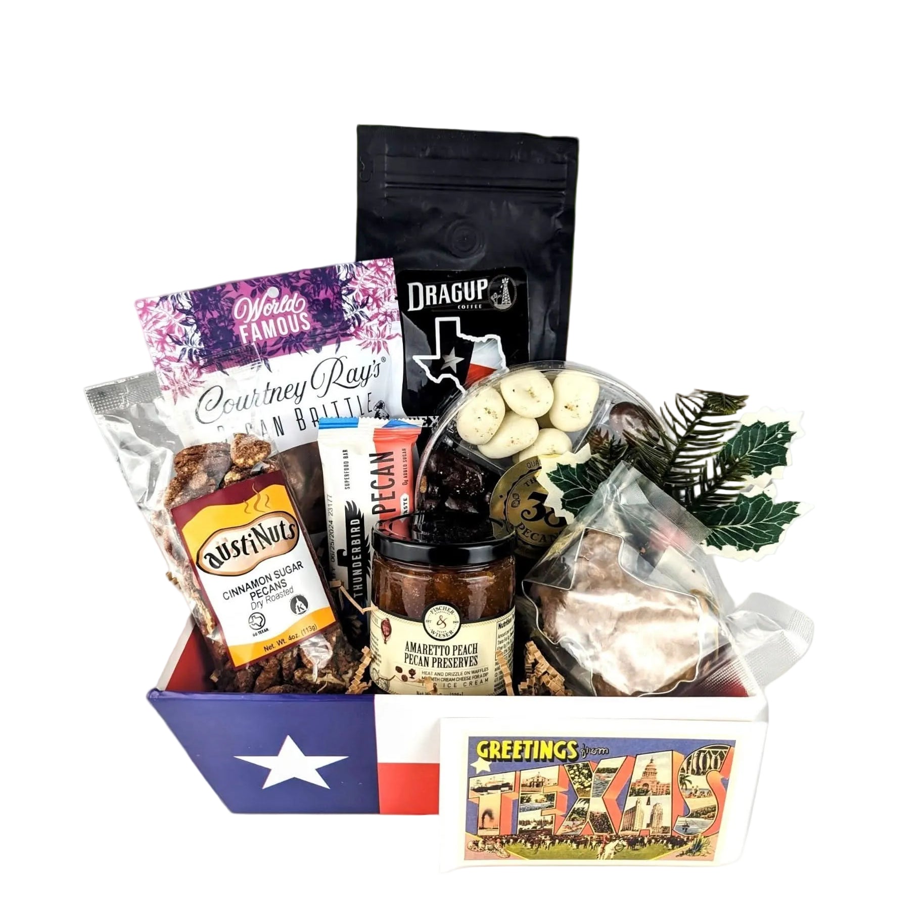 Pecan Passion gift collection with Texas pecan treats and sweet pairings