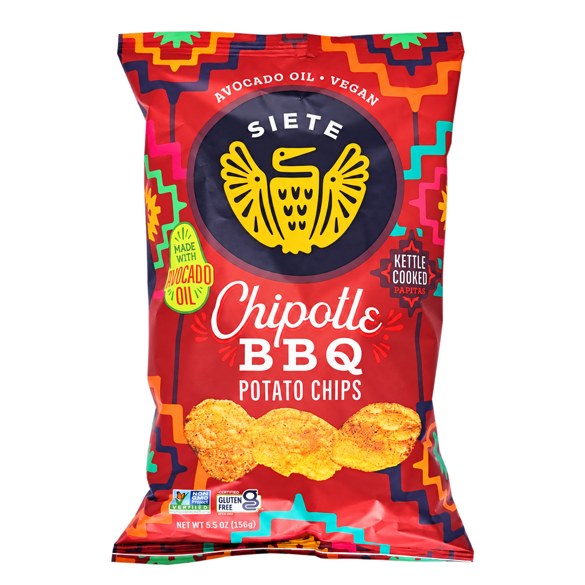 Siete Foods Chipotle BBQ Potato Chips 5.5 oz
