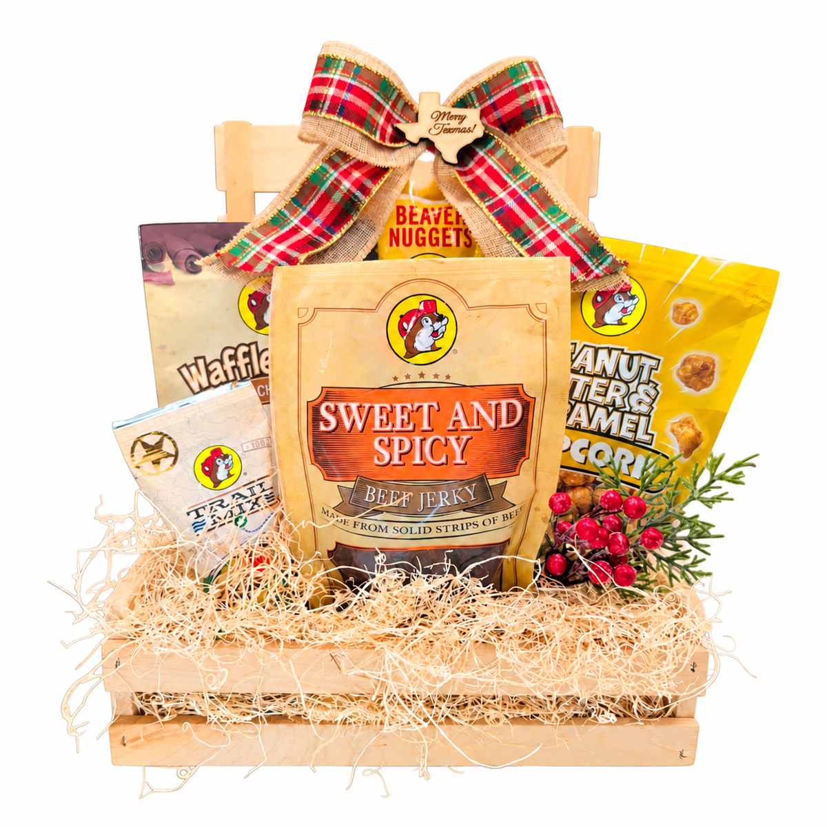 Buc-ee’s Merry Texmas Snack Crate