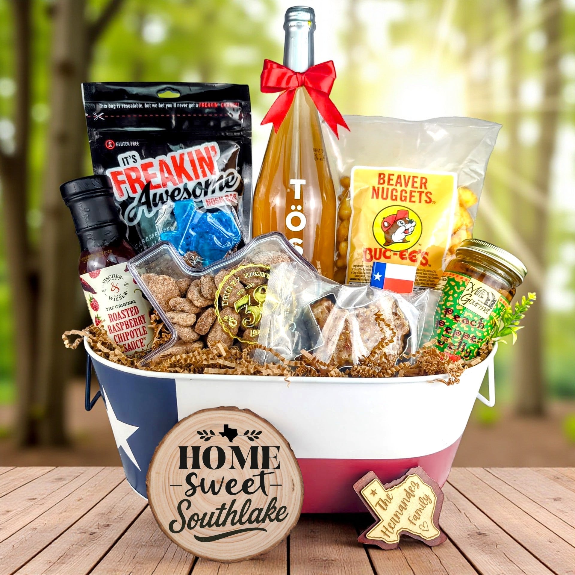 Southlake Texas Family Home Toast & Treats from The Texas Gift Company