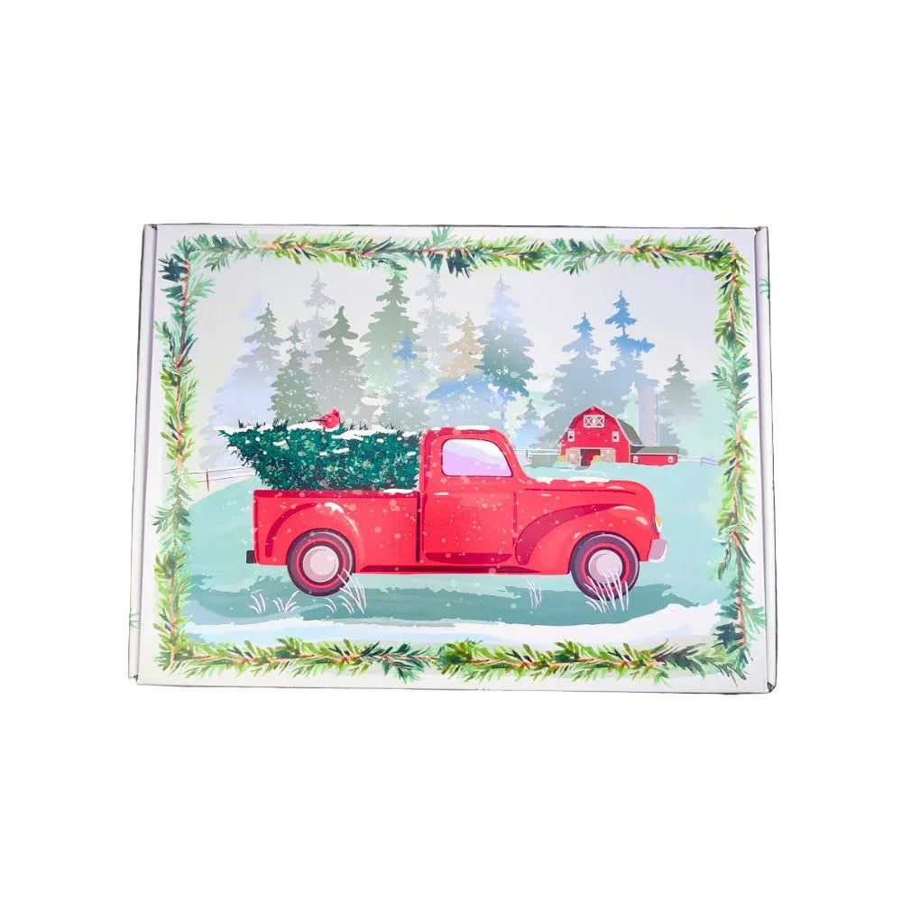 Texas barbecue trio packaged as a festive holiday gift set