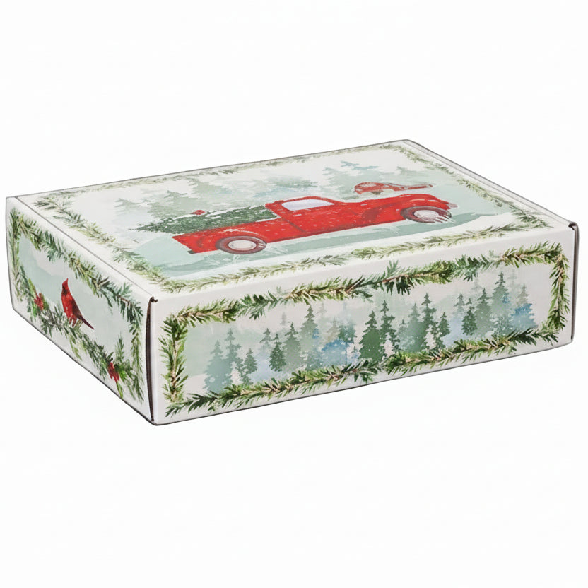 Holiday BBQ gift trio inspired by Texas pitmaster flavors, styled for Christmas presentation