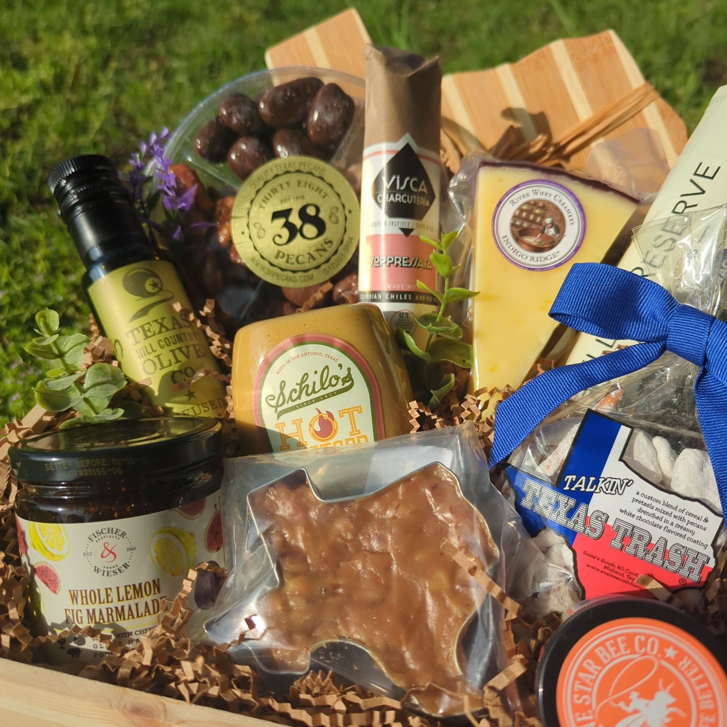 The Texas Rancher’s Banquet Box presented as a Texas-themed gift rooted in ranch heritage