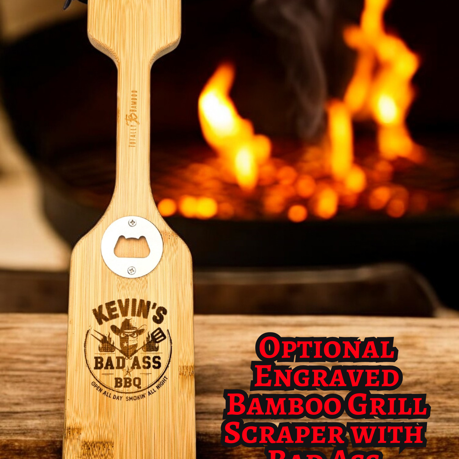 Barbecue-themed Texas gift box styled with smoky and spicy treats