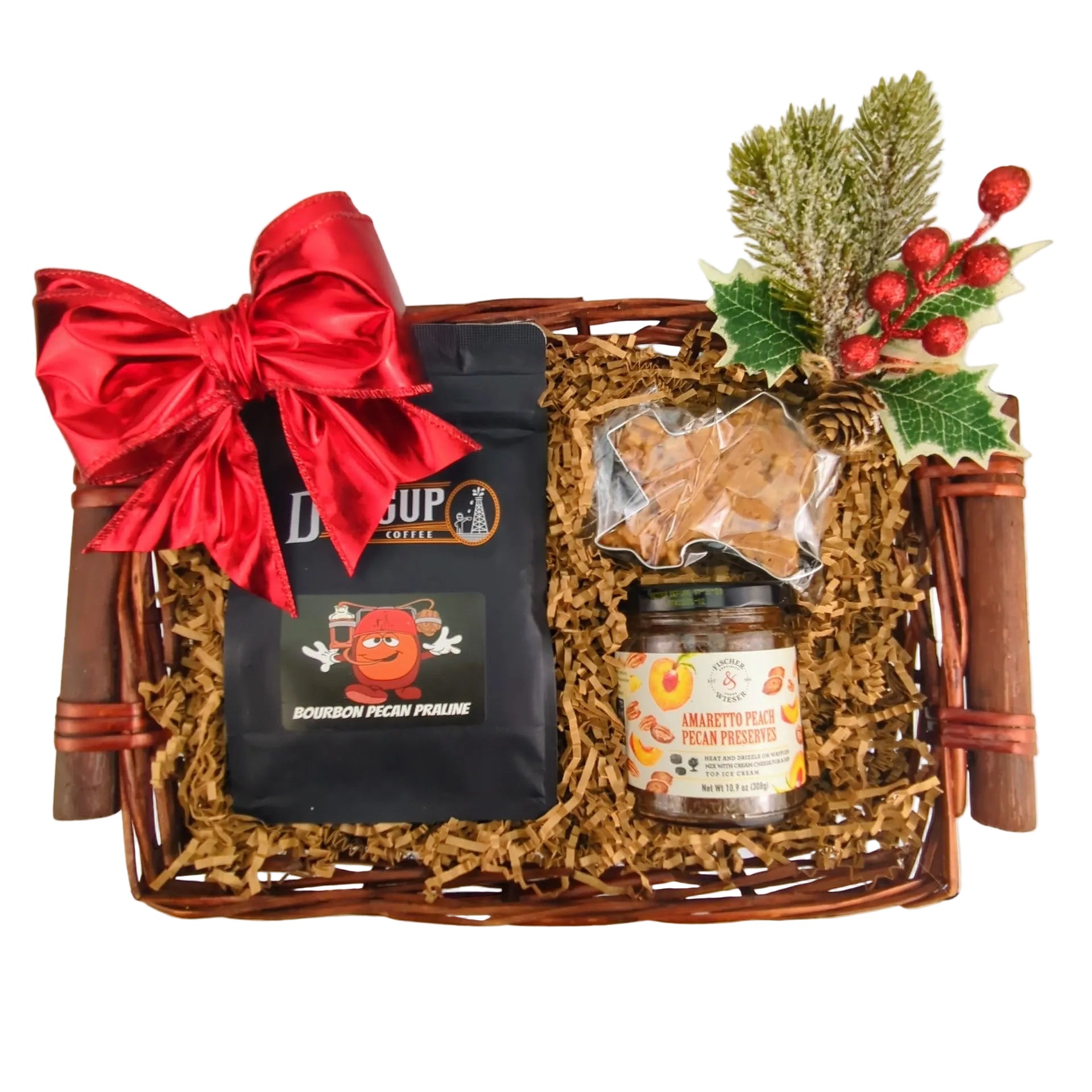 Texas, Sweet & Strong gift set featuring a mix of rich sweet and bold flavored treats