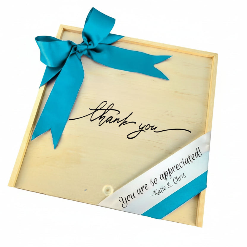Gratitude gift box with Texas flavors arranged for sharing