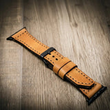Bull Sheath Leather Apple Watch Leather Band