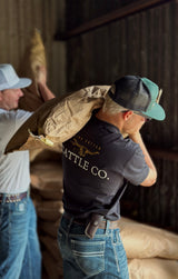 High Cotton Hat Co Cattleman T- Black