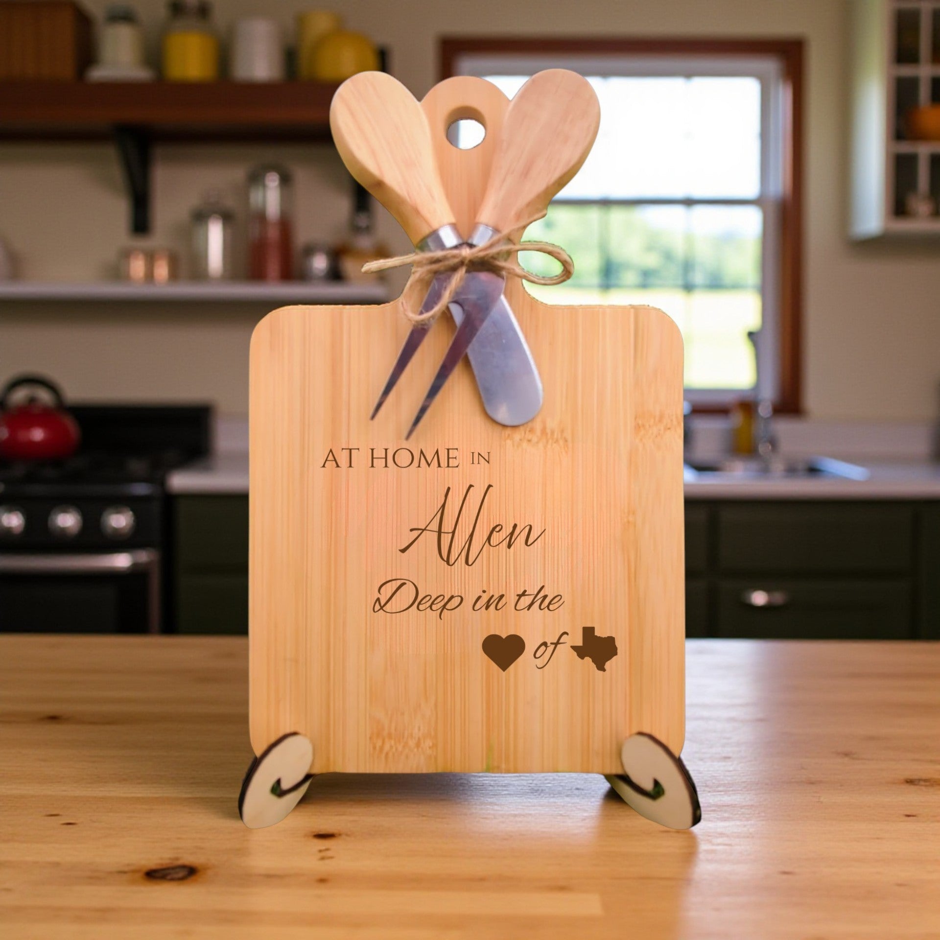 Allen Home Texas Celebration Basket from The Texas Gift Company — view 2