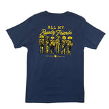 Paris Texas Apparel Co Rowdy Friends Pocket T-Shirt