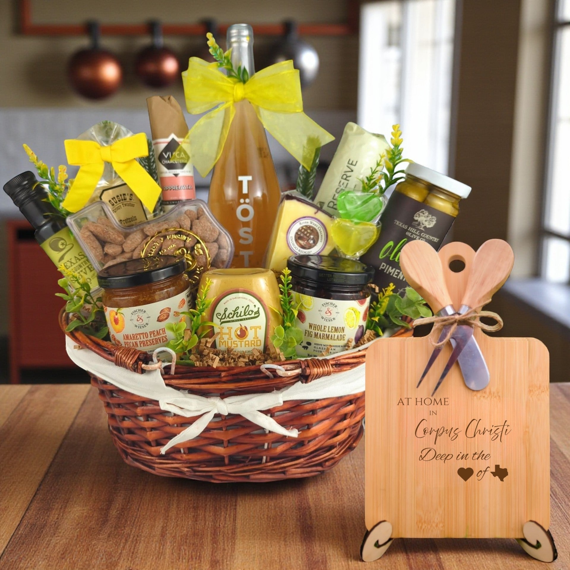 Corpus Christi Welcome Home Basket Texas from The Texas Gift Company