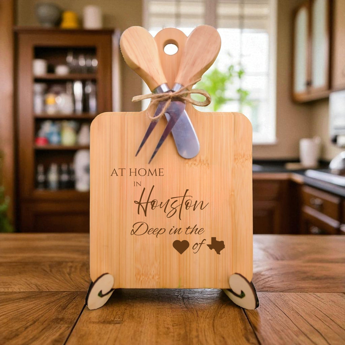 At Home In Houston Charcuterie Board from The Texas Gift Company