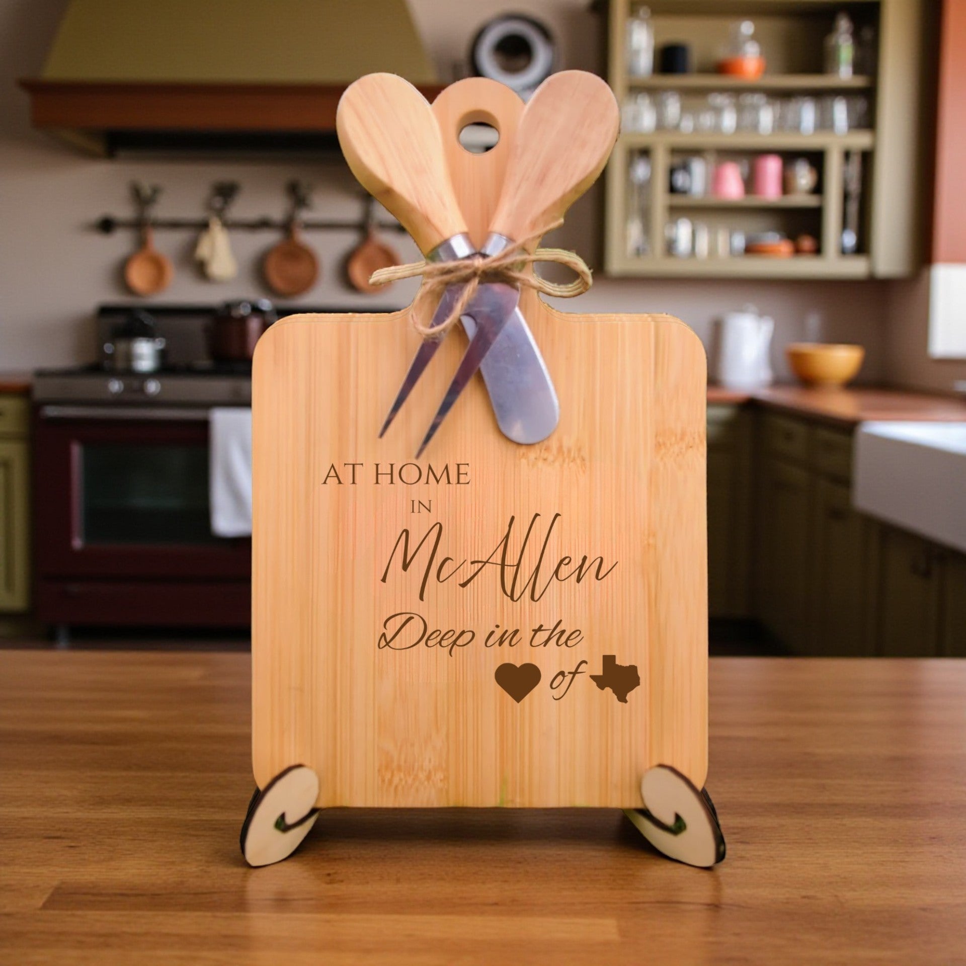 McAllen At Home Celebration Basket Texas from The Texas Gift Company — view 2