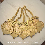 Rough 2 Rustic Christmas Carols Ornaments