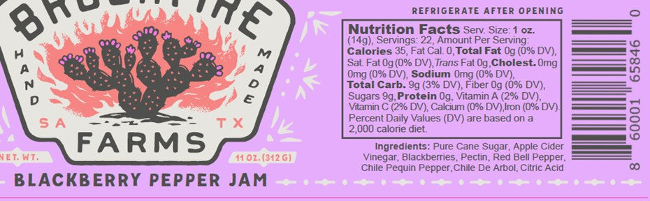 Blackberry Pepper Jam — alternate view