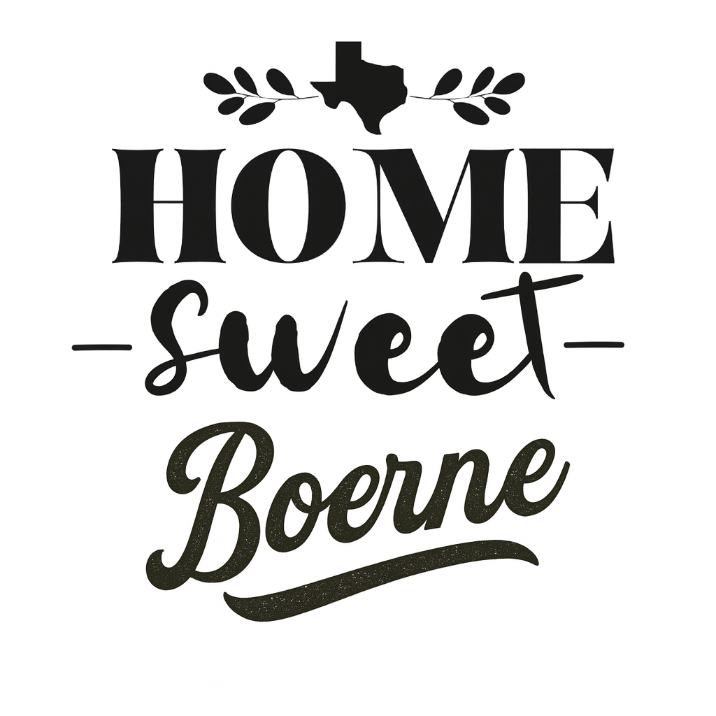 Home Sweet Boerne Wood Slice Coaster from The Texas Gift Company — view 2