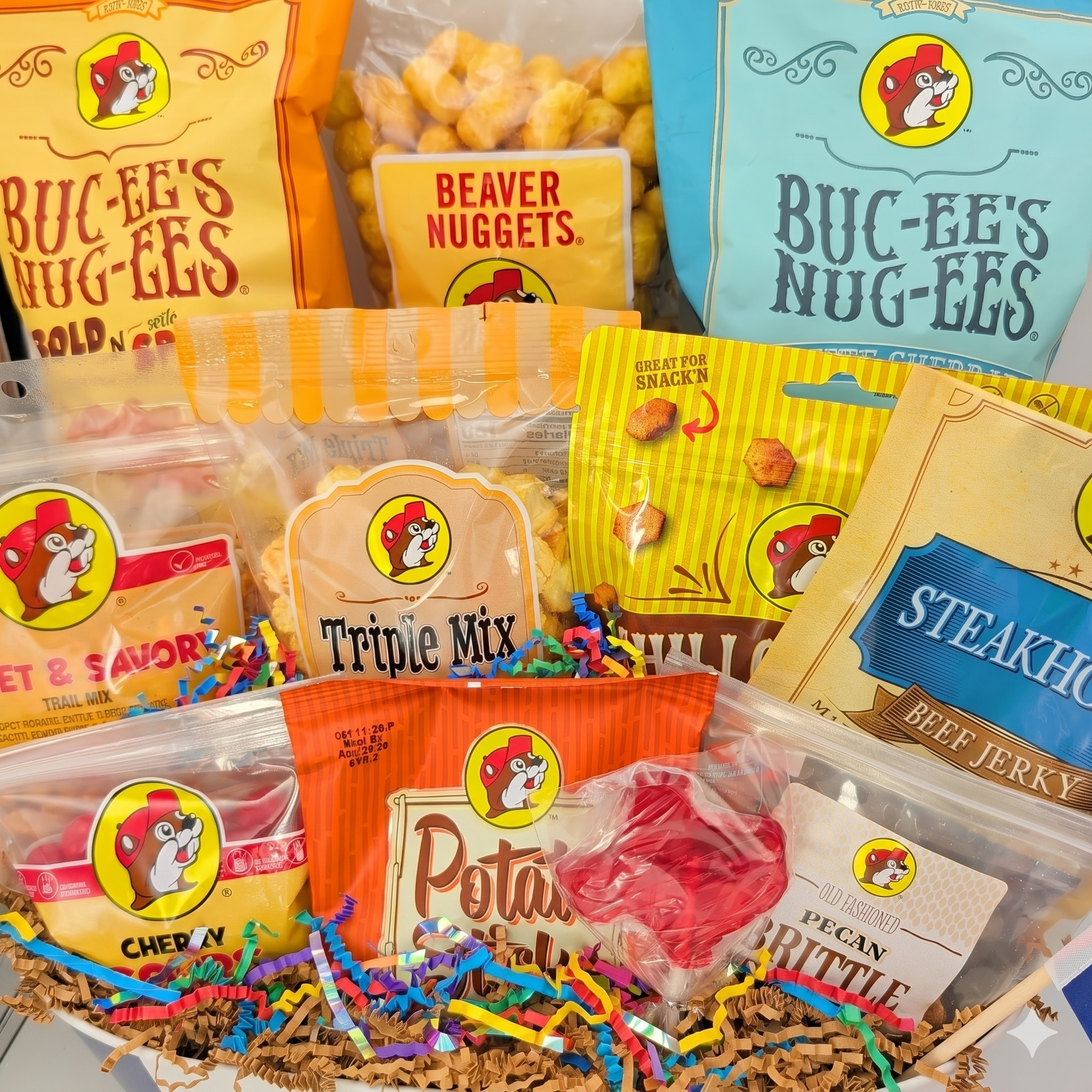 Buc-ee’s Birthday Super Snack Stack