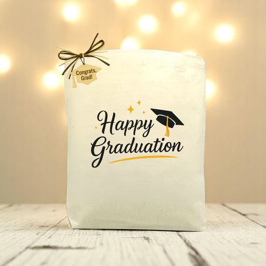 Design Your Own Happy Graduation Gift Tote