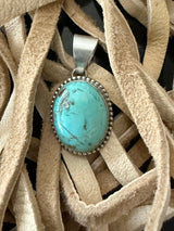 Gypsies and Cowgirls Royston Turquoise Pendant