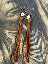Gypsies and Cowgirls Leather earrings