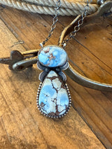 Gypsies and Cowgirls Cimarron Blue Necklace