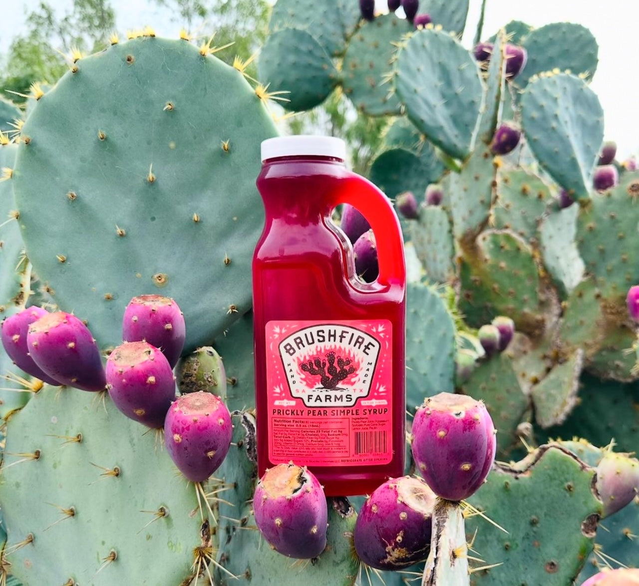 Bulk Prickly Pear Simple Syrup — alternate view