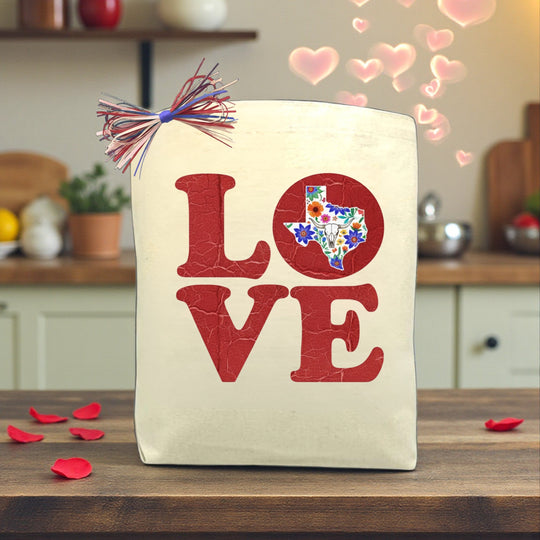 Design Your Own LOVE TEXAS Gift Tote