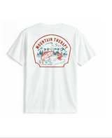 Paris Texas Apparel Co Mountain Therapy Pocket T-Shirt - White