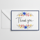 Thank You Wildflowers Greeting Card for a Design Your Own gift from The Texas Gift Company