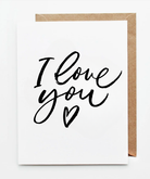 I Love You Greeting Card for a Design Your Own gift from The Texas Gift Company