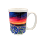 Texas Bluebonnet Sunset Photo Mug for a Design Your Own gift from The Texas Gift Company