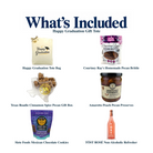 What's included in Happy Graduation Gift Tote from The Texas Gift Company: each included item individually labeled.