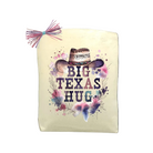 Big Texas Hug Cowgirl Edition Tote Bag featured as a cowgirl-inspired Texas gift
