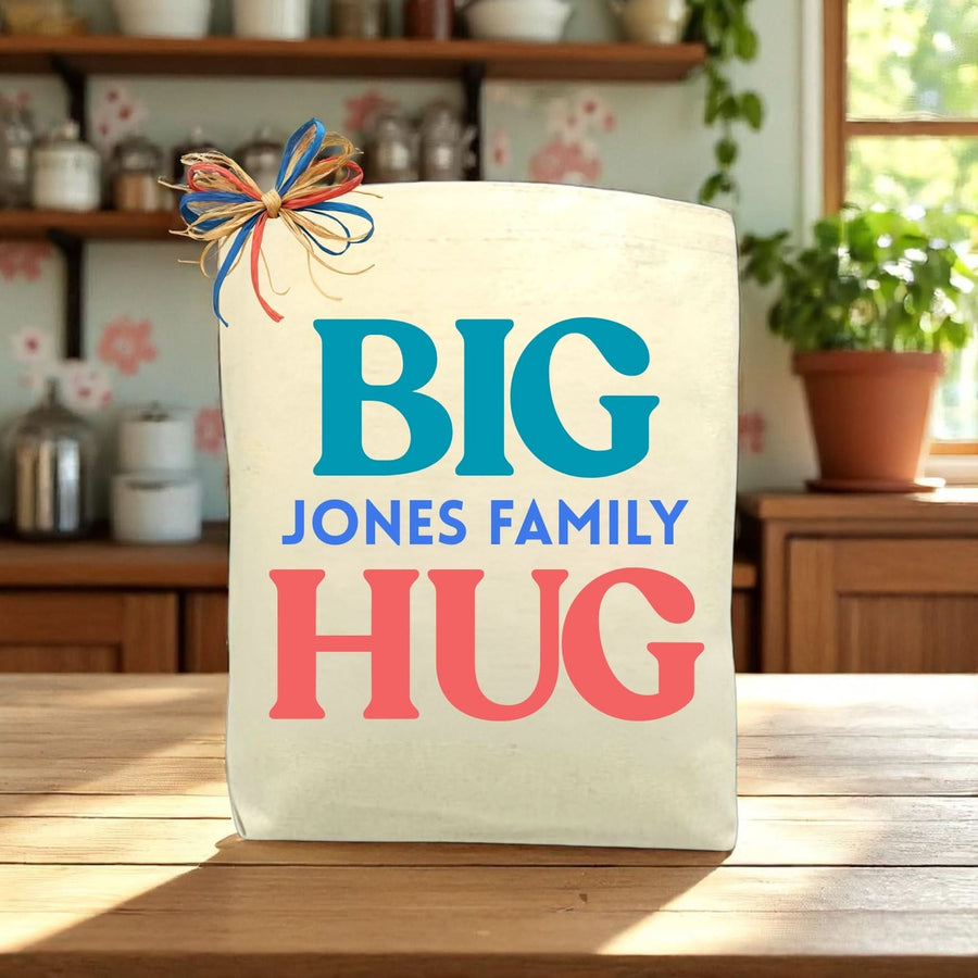 Design Your Own Big Custom Hug Gift Tote