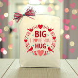 Big I Love You Hug Tote Bag