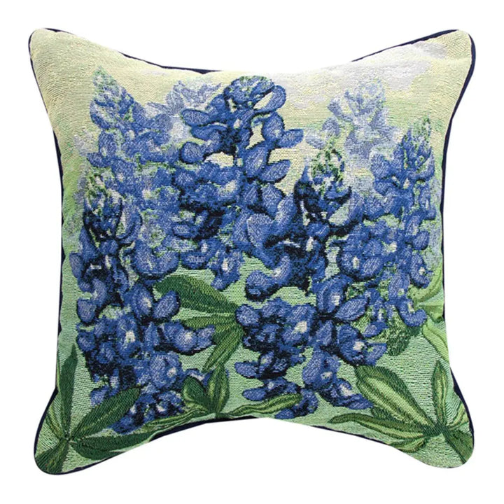 Blue Bonnet -17 Tapestry Pillow