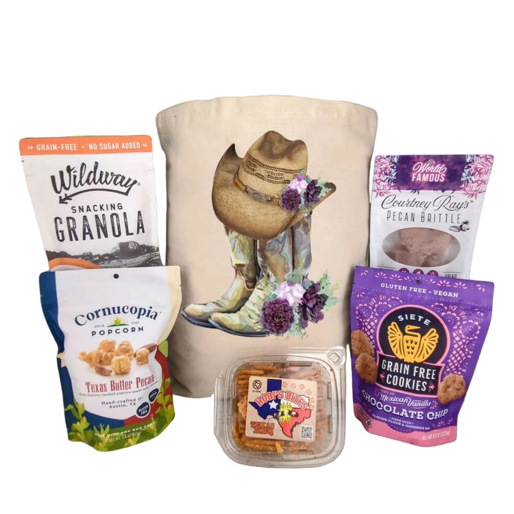 Boots & Blooms Snack Tote