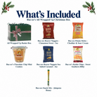 What's included in Buc-ee’s All Wrapped Up Christmas Box from The Texas Gift Company: each included item individually labeled.