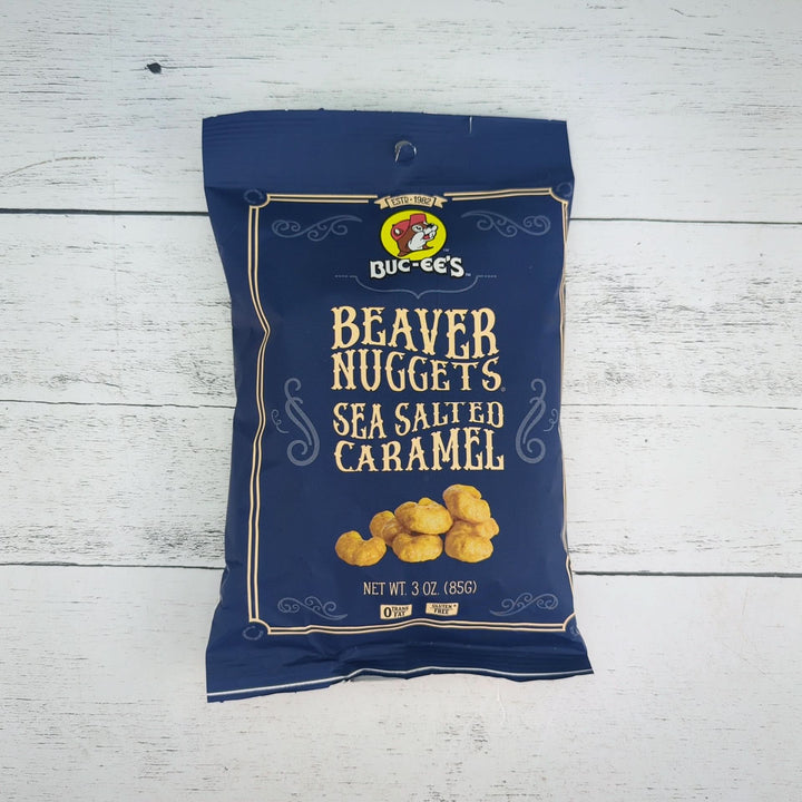Buc-ees Beaver Nuggets Sea Salted Caramel - 3oz