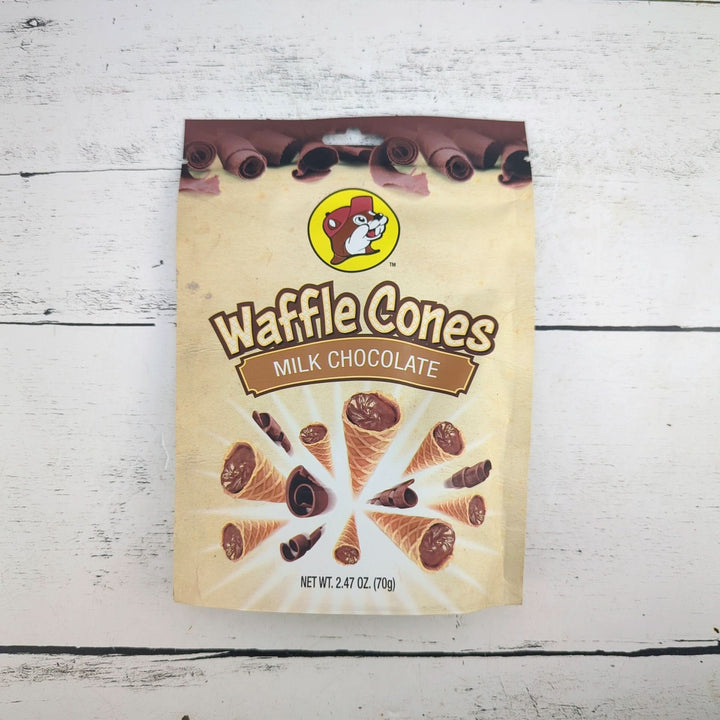 Buc-ees Milk Chocolate Waffle Cones